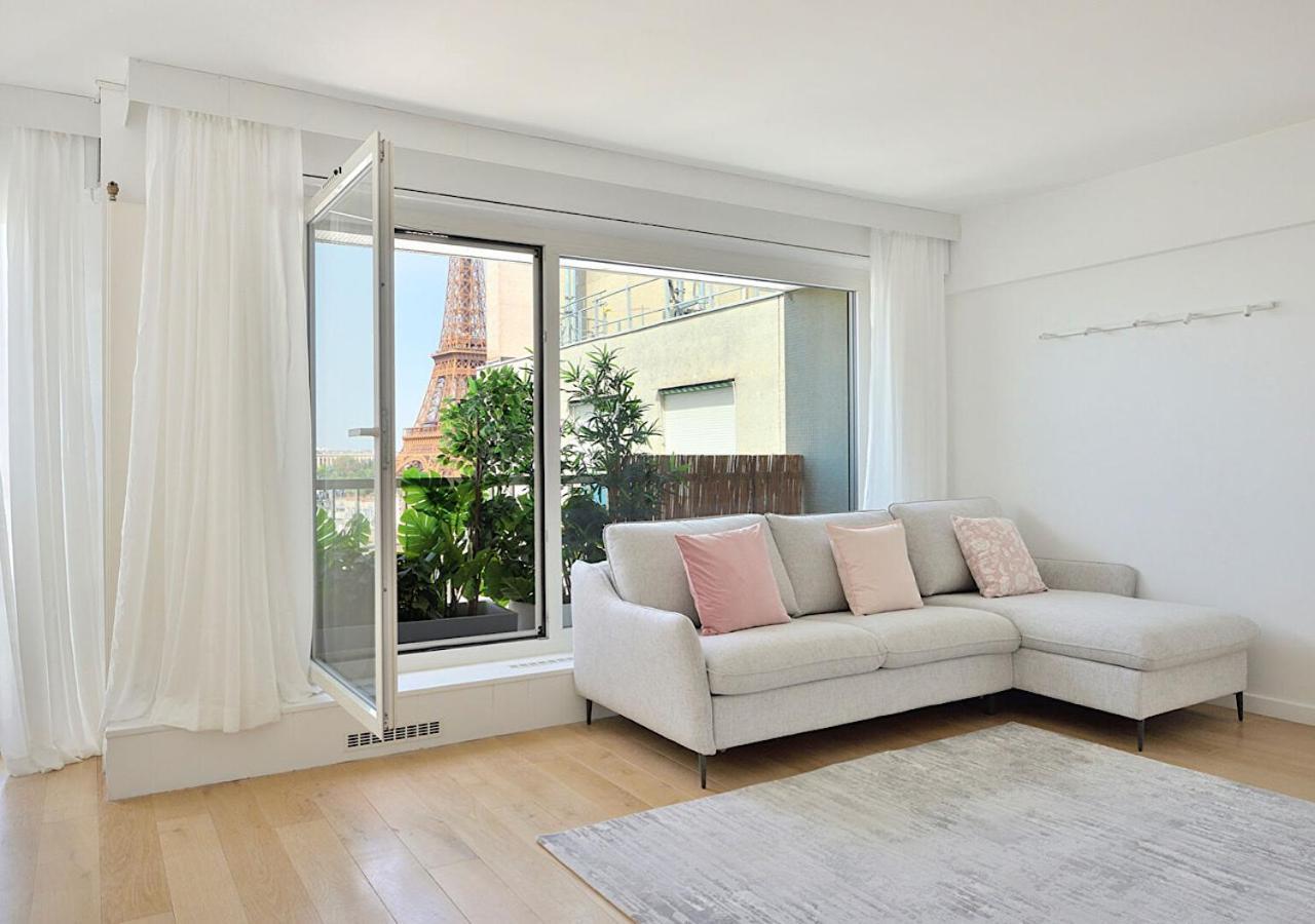 Magical Modern Apartment Eiffel Tower, Paris The Million Dollar View Exterior foto